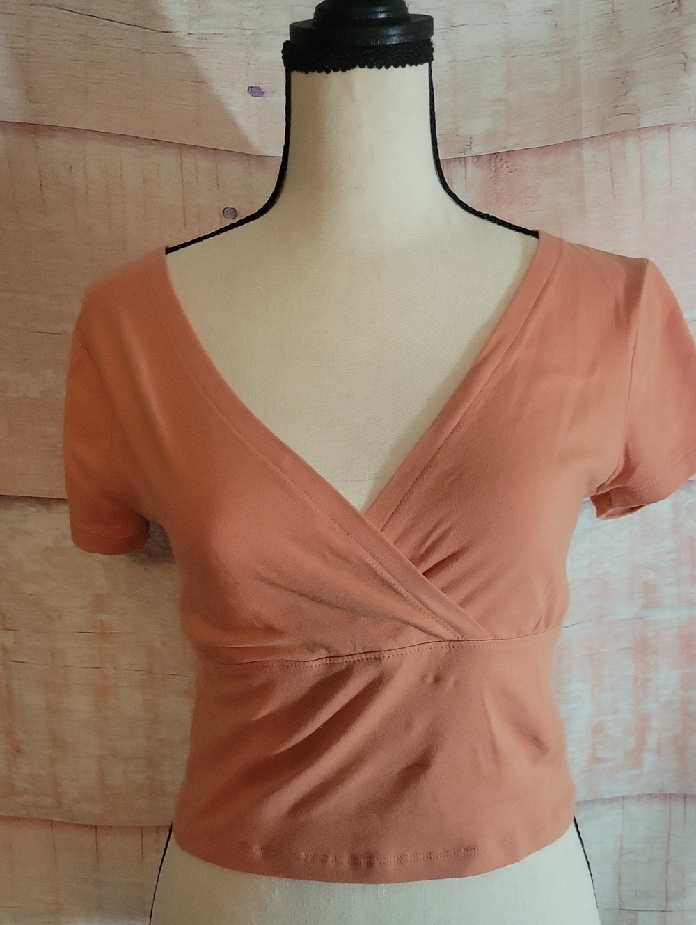 Orange Crop Top
